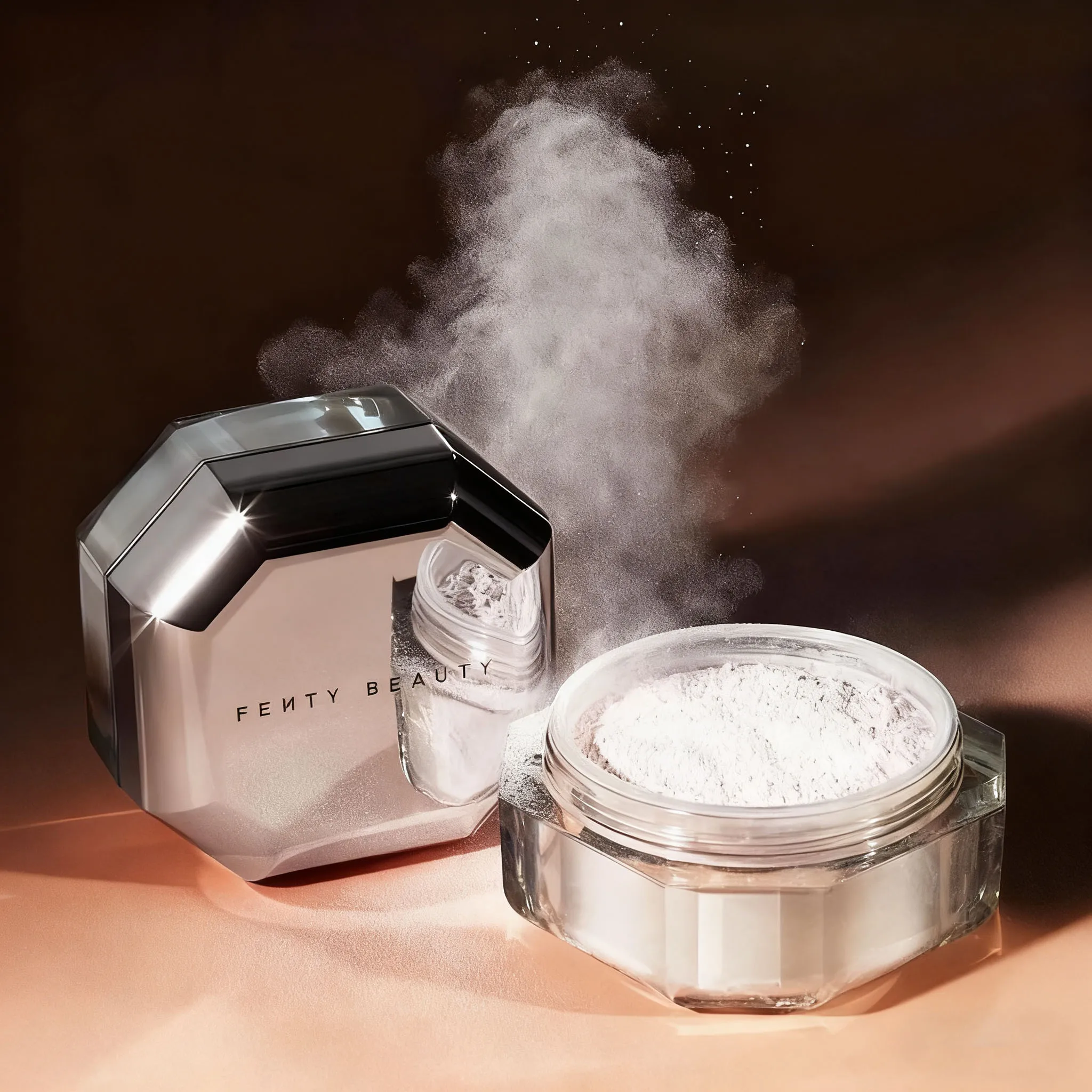 펜티 뷰티 라벤더 버터 루즈 파우더 오일 컨트롤 허니 파우더 소프트 포커스 쇼 컴플렉션 화이트닝 브랜드 메이크업 제품