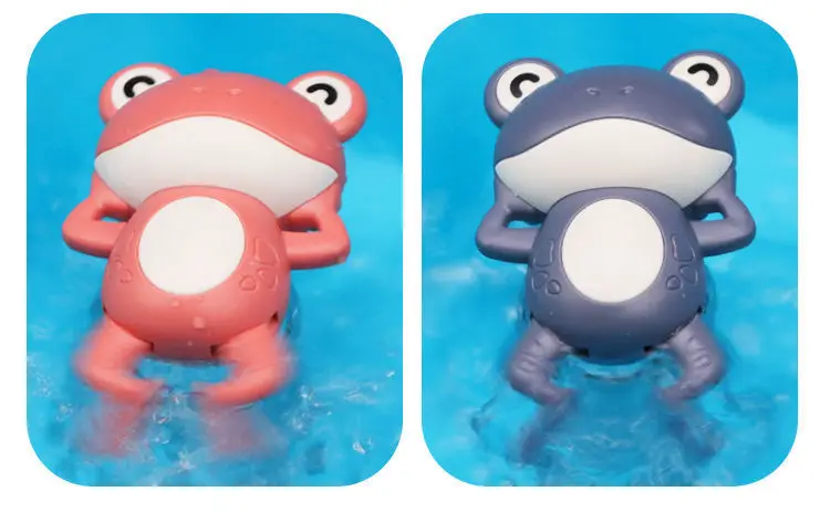 Juguetes de baño Unisex para niños, juguetes para bebés, ranas, 6, 12y, 3, 6y, certificado, figura de Anime, nuevo