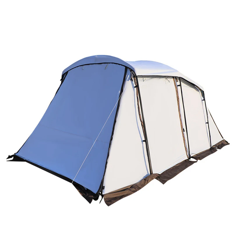 Imagem -06 - Grande Túnel Espaço Tent Outdoor Camping Turista Anti-storm Protetor Solar Salão Quarto de Dormir Viagens em Família Car Rear Tarp 48 Pessoas