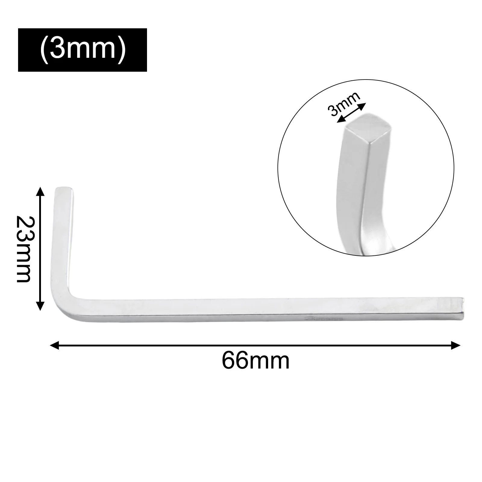 1Pc L-Shape Square Head Wrench Square Key 4 Point Wrench Screwdriver Set  For Security Self Tapping Screw Drive 3-10mm