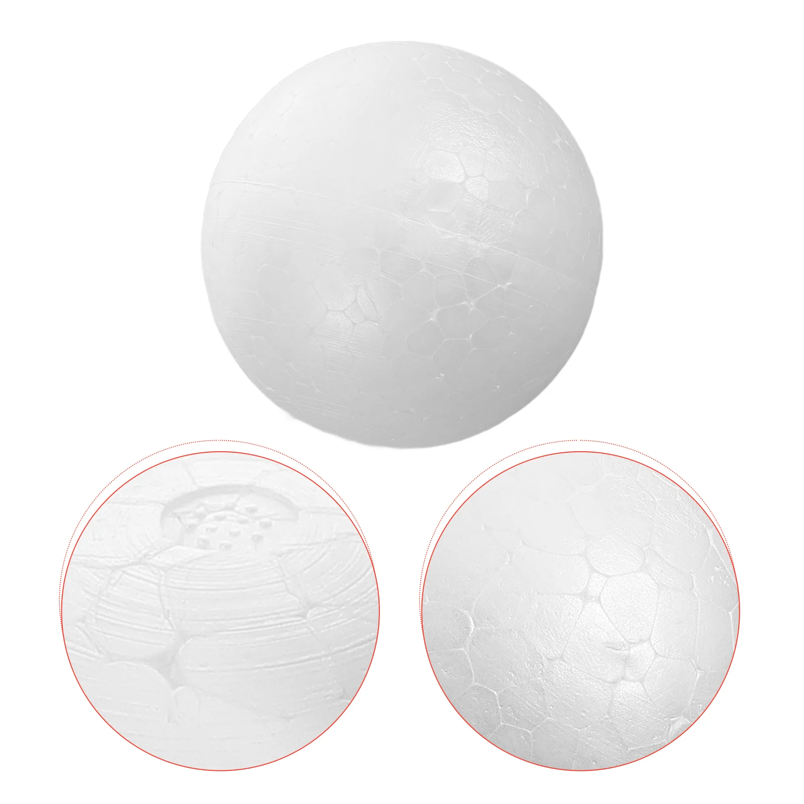 20 سنتيمتر كرات عيد الميلاد الكبيرة شجرة زينة أجراس Craft بها بنفسك كرات رغوة الحرفية للحرف اليدوية زخرفة الأطفال تزيين طفل صغير