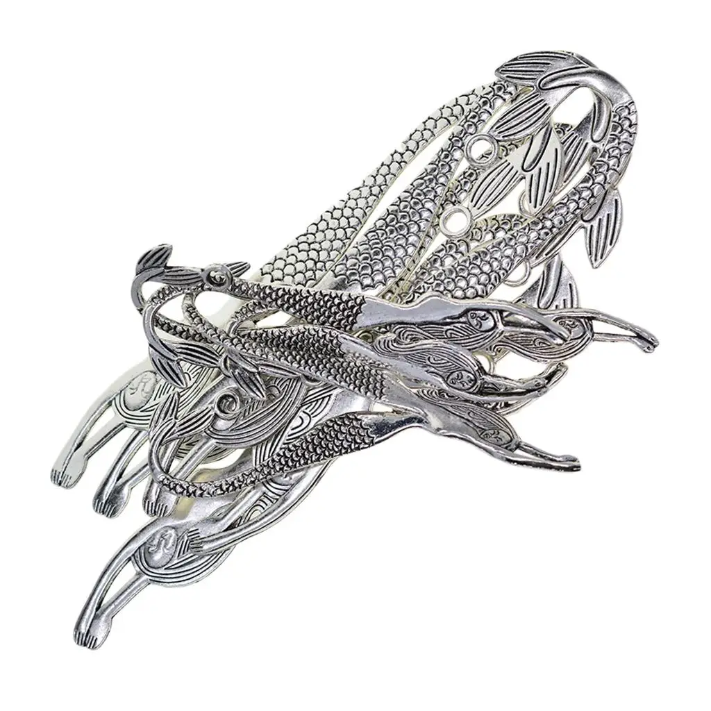 10 قطع حورية البحر المعادن المرجعية الخرز الحرفية DIY المرجعية شنقا سحر