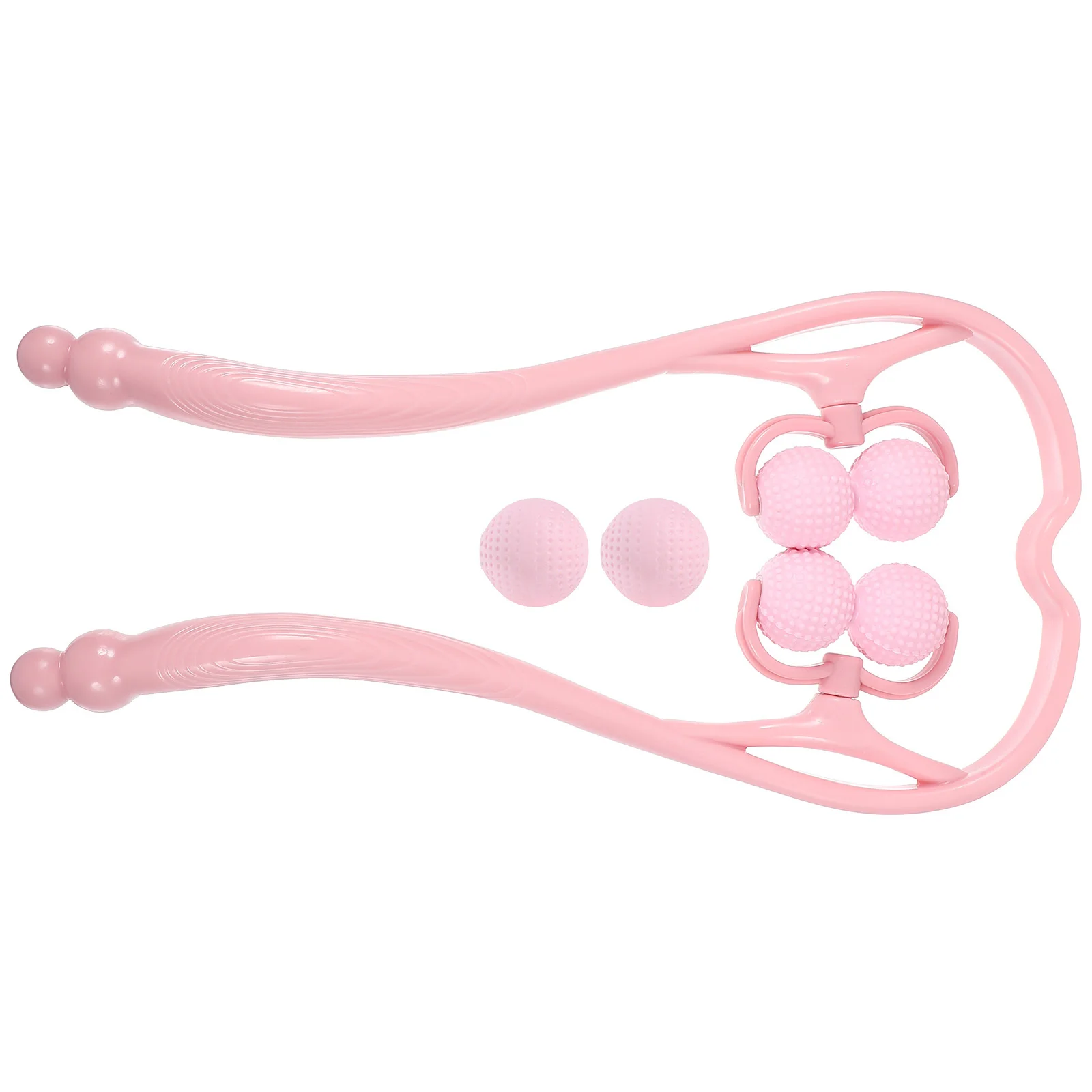 1 مجموعة المحمولة الرقبة الأسطوانة مدلك يده أداة تدليك عنق الرحم لتخفيف آلام الأنسجة العميقة السفر الرقبة الرعاية دليل الأسطوانة #4