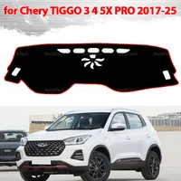 Para Chery TIGGO 3 4 5X PRO 2017-2025 accesorios cubierta antideslizante para salpicadero almohadilla protectora accesorios de coche alfombra parasol