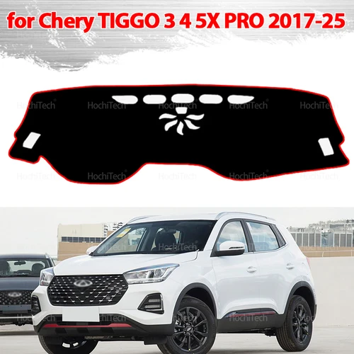 Para Chery TIGGO 3 4 5X PRO 2017-2025 accesorios cubierta antideslizante para salpicadero almohadilla protectora accesorios de coche alfombra parasol