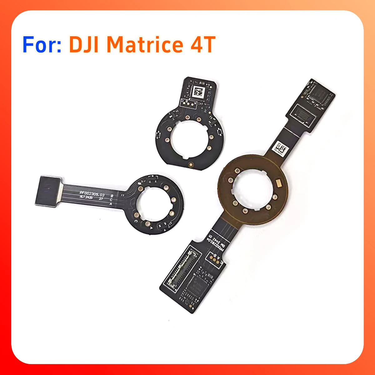 Cableado del motor de giro/roll/pitch para gimbal Matrice 4T, compatible con piezas de reparación Matrice 4T/4E