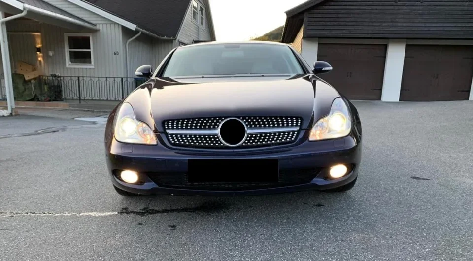 XVIP Chrom-Silber-Diamant-Stil Stoßstangengrill für Mercedes Benz CLS-Klasse W219 CLS350 CLS500 05–08 obere GTR-Stilgitter – Detail 19