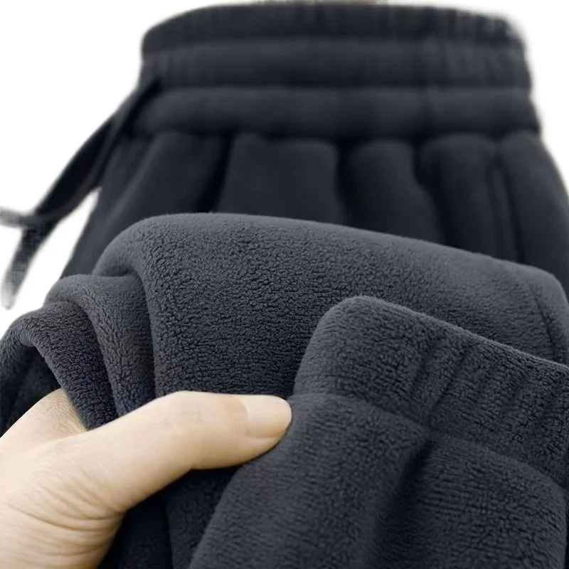 

Autumn and Winter Double-sided Men's Casual Pants, Thickened for Warmth, Men's Loose-fit Jogger Straight-leg Long Pants