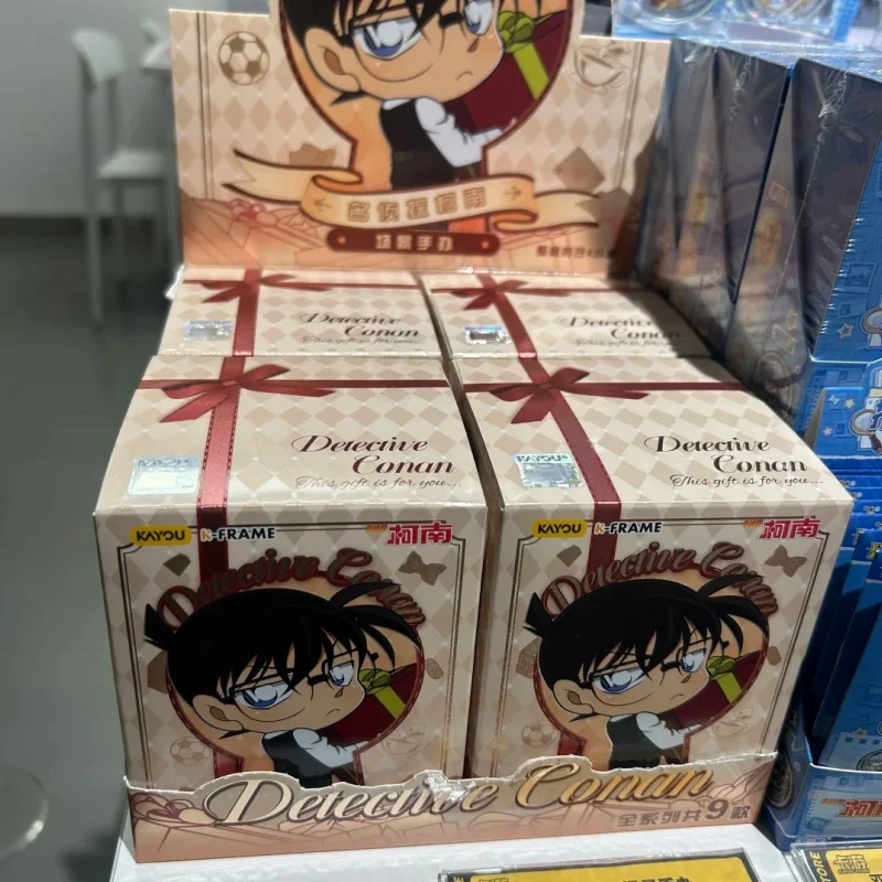 

Authentic Kayou Detective Conan Scene Figure Gift Series Blind Box Anime Figurine Desktop Ornament Collectible Surprise Gifts