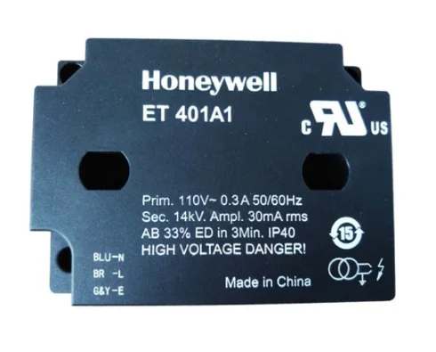 

Трансформатор зажигания Honeywell ET401A1 с высоковольтной горелкой, трансформатор зажигания для газовой магнитности