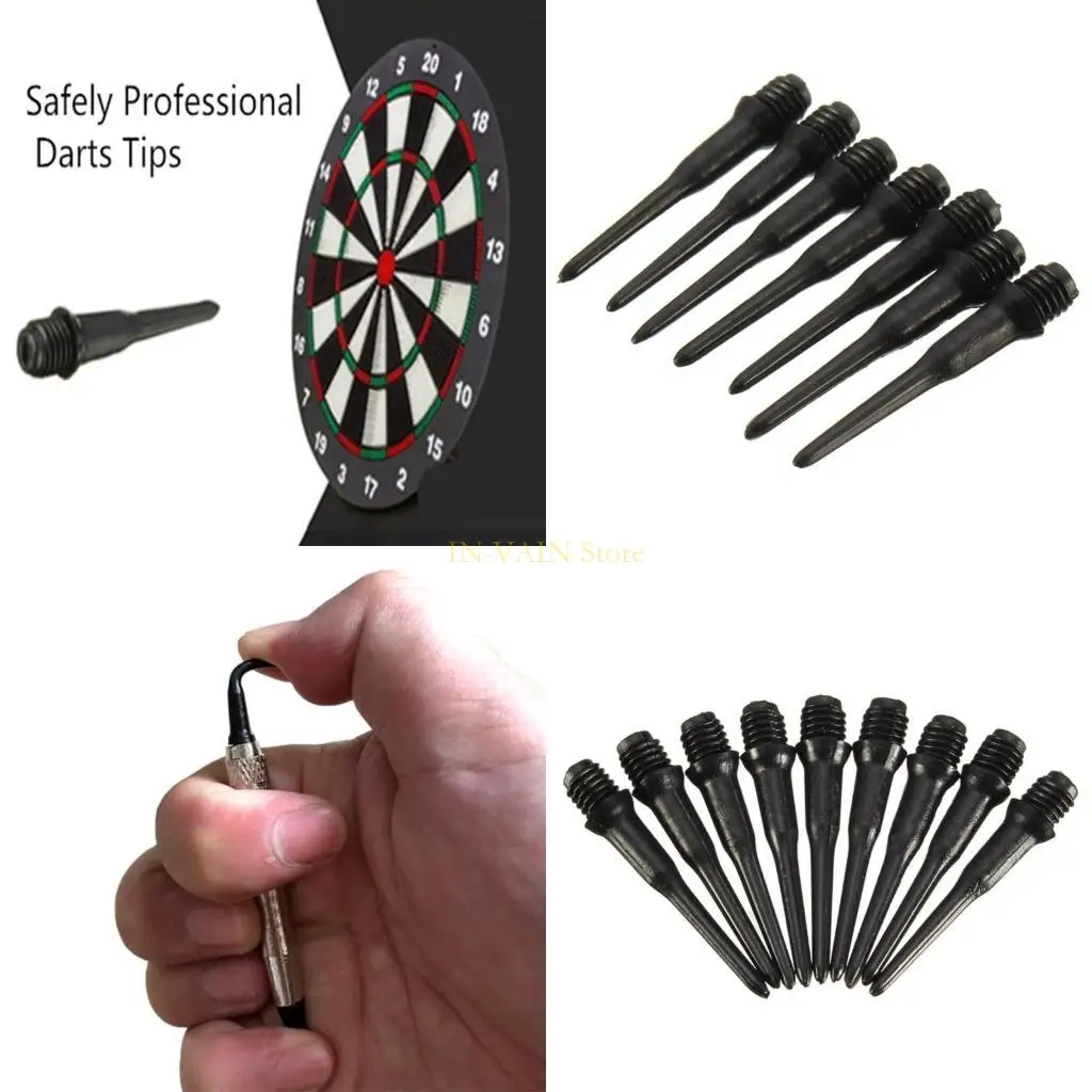 

M5TC 100pcs резьба пластиковые наконечники точки 100 упаковок пластиковые наконечники мягкие дары замены набор набор