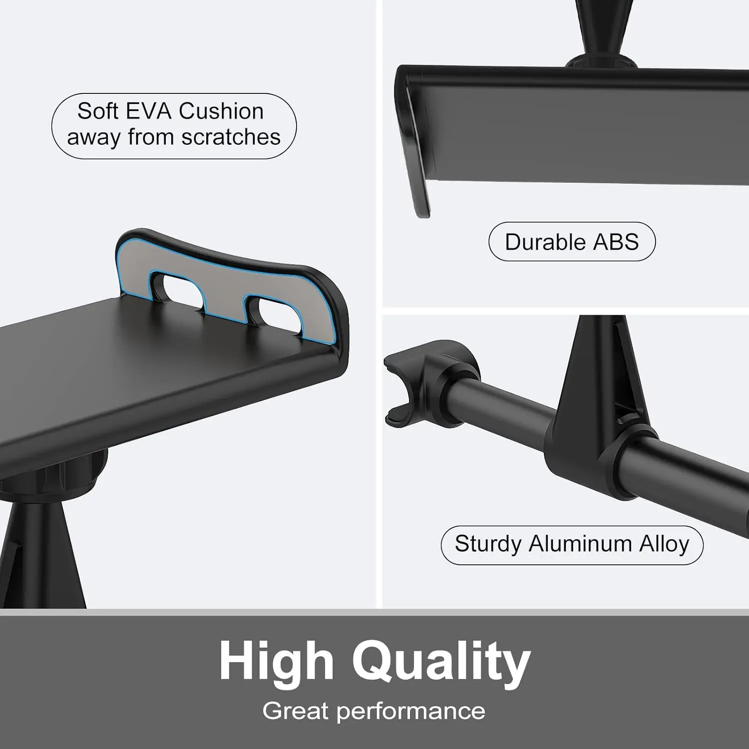 Car Tablet Holder Stand for Ipad 2/3/4 Air Pro 4-11' Phone Universal Stand Bracket Back Seat Car Mount Mount 360 Rotation New image 5