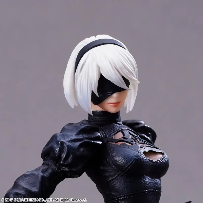 التخليص بيع حقيقية عالية الجودة مربع ENIX FORM-ISM Yorha No.2 نوع B 2B 18 سنتيمتر الرسوم المتحركة لعبة مجسمة مهرجان الهدايا في الأوراق المالية