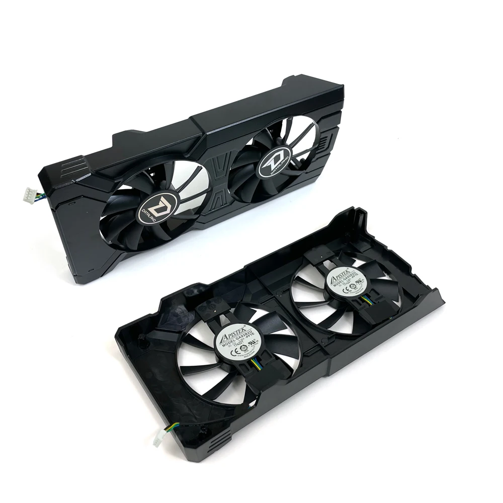 Old GA92S2U Cooler Fan Replacement For Dataland RX 570 POWERCOLOR Radeon RX 470 570 Graphics Video Card Cooling fan with case