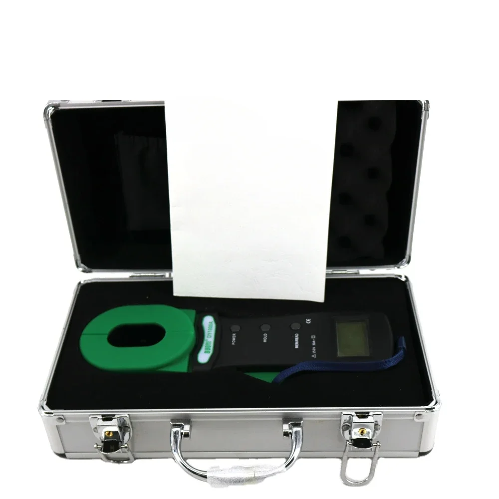 DY1000A Digital Clamp-On Ground Earth Resistance Tester Ground Resistance Meter 0.01-1000 Ohm DY-1000A