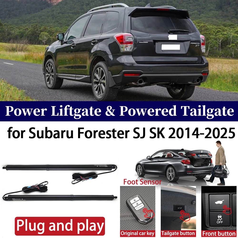 

for Subaru Forester SJ SK 2014-2025 Car Auto Power Electric Tailgate Liftgate Lift Trunk Closer System Boot Lift Motor Kit