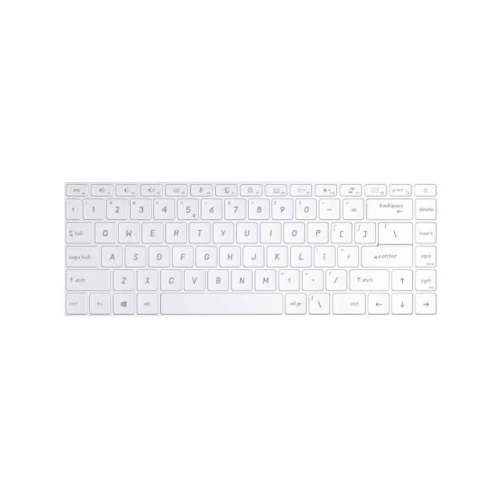 Backlit FR GR IT PO NE CA AR FS Keyboard For MSI Prestige 14 A10RAS A10RB A10RBS A10SC Prestige 15 A10 A10SC White No Frame New