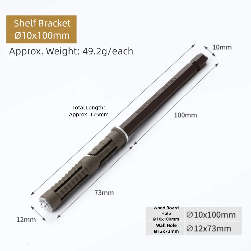 Invisible Nails Floating Shelf Brackets Concealed Design Wall Mounted Wall Shelf Support Fixed Support Concealed Shelf Support