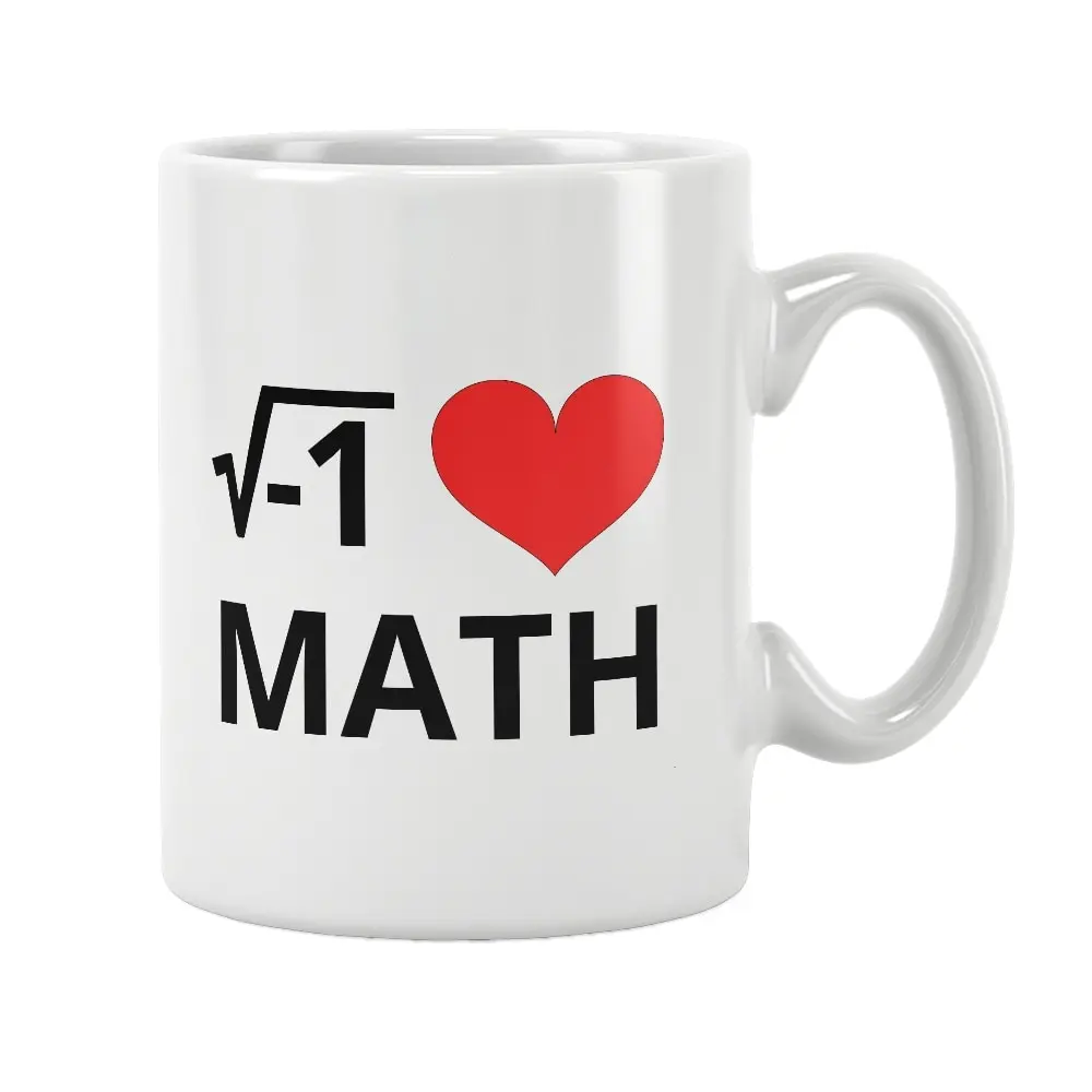 I Love Math Mug Coffee Tea Cup Unique Special Birthday Anniversary Students Teachers Engineers Mathematicians Gifts Women Men