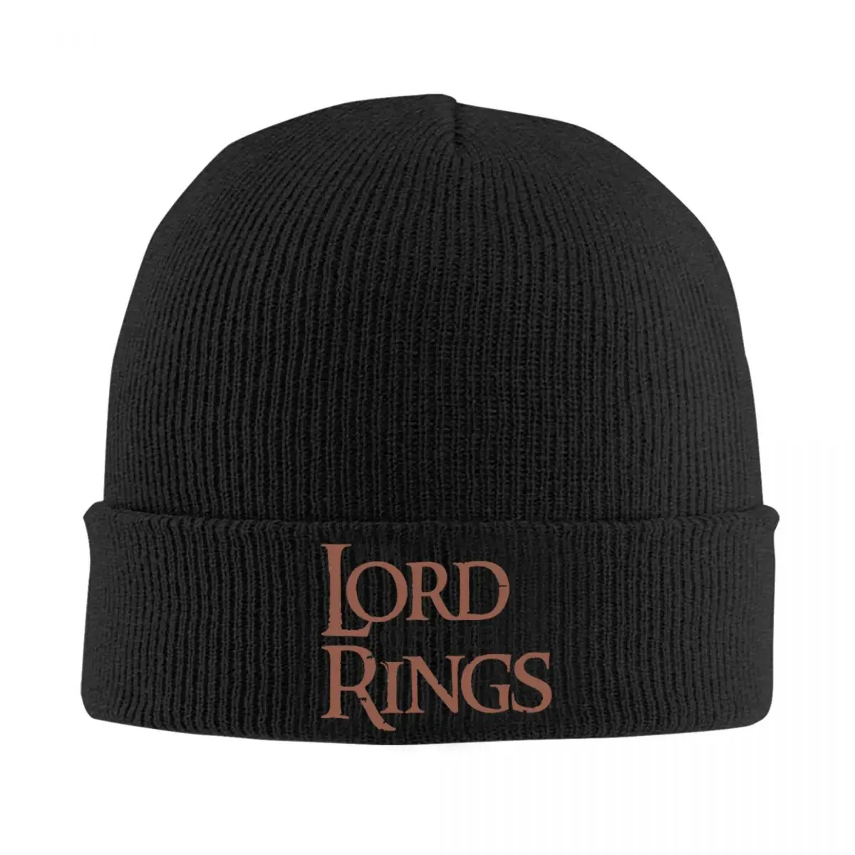 L-Lords Of The R-Rings Beanie Hats Bonnet Hats Men Women Street Outdoor Sport Knit Hat Winter Design Head Wrap Caps