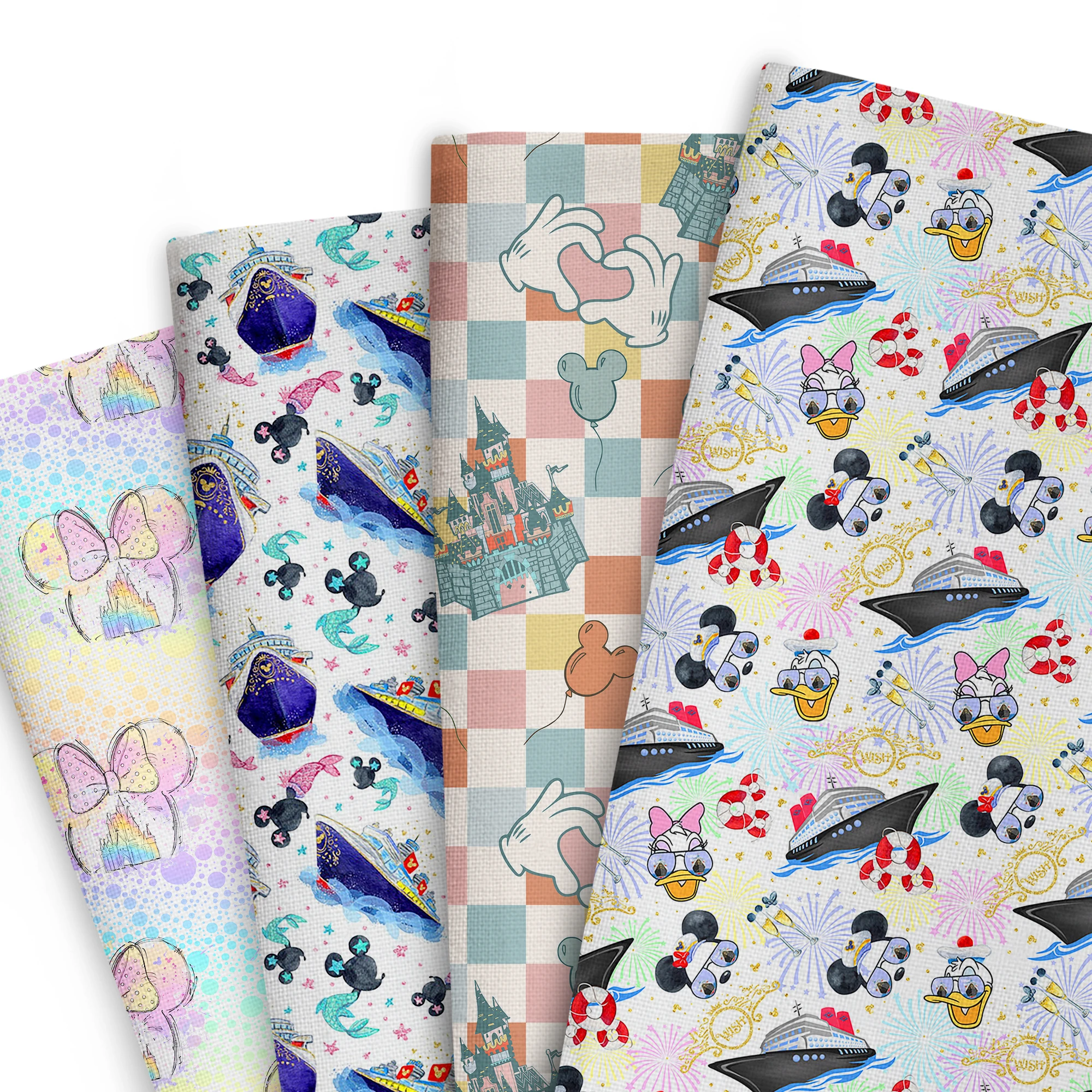 Disney Patchwork Fabric: How I Used Mickey Mouse Ship Design to Create My First Quilt for My Daughter