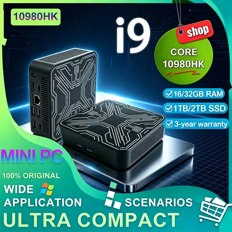 2026-intel-core-i9-10980hk-mini-pc-16gb-ddr4-512gb-nvme-ssd-triple-4k-wifi6-silent-cooling-office-home-desktop-pro-max