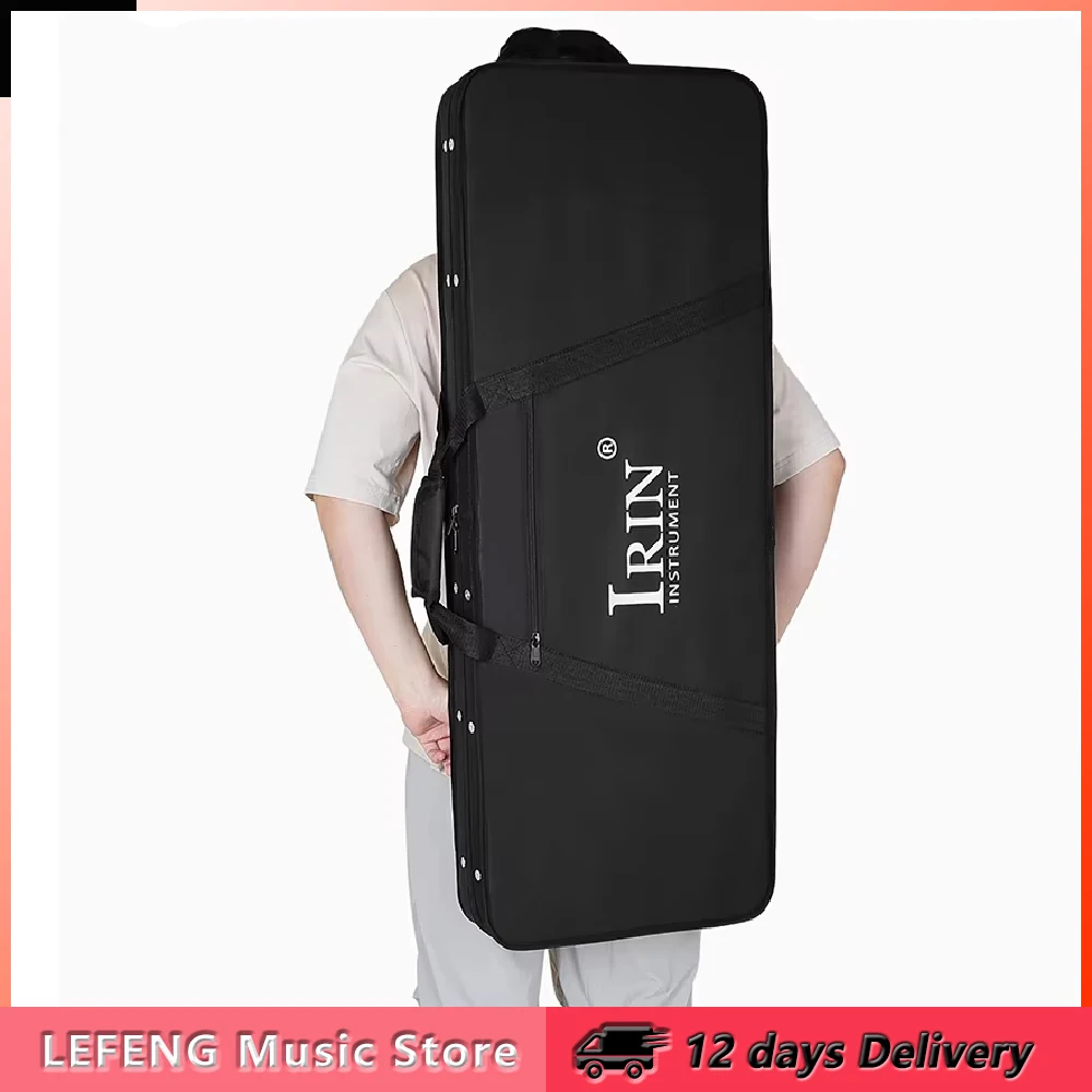 IRIN IN-230 Gitarrenkoffer, 39 Zoll, wasserdichtes Oxford-Gewebe, E-Gitarren-Gigbag, Aufbewahrungsbox, Rucksack, Gitarrenteile und Zubehör