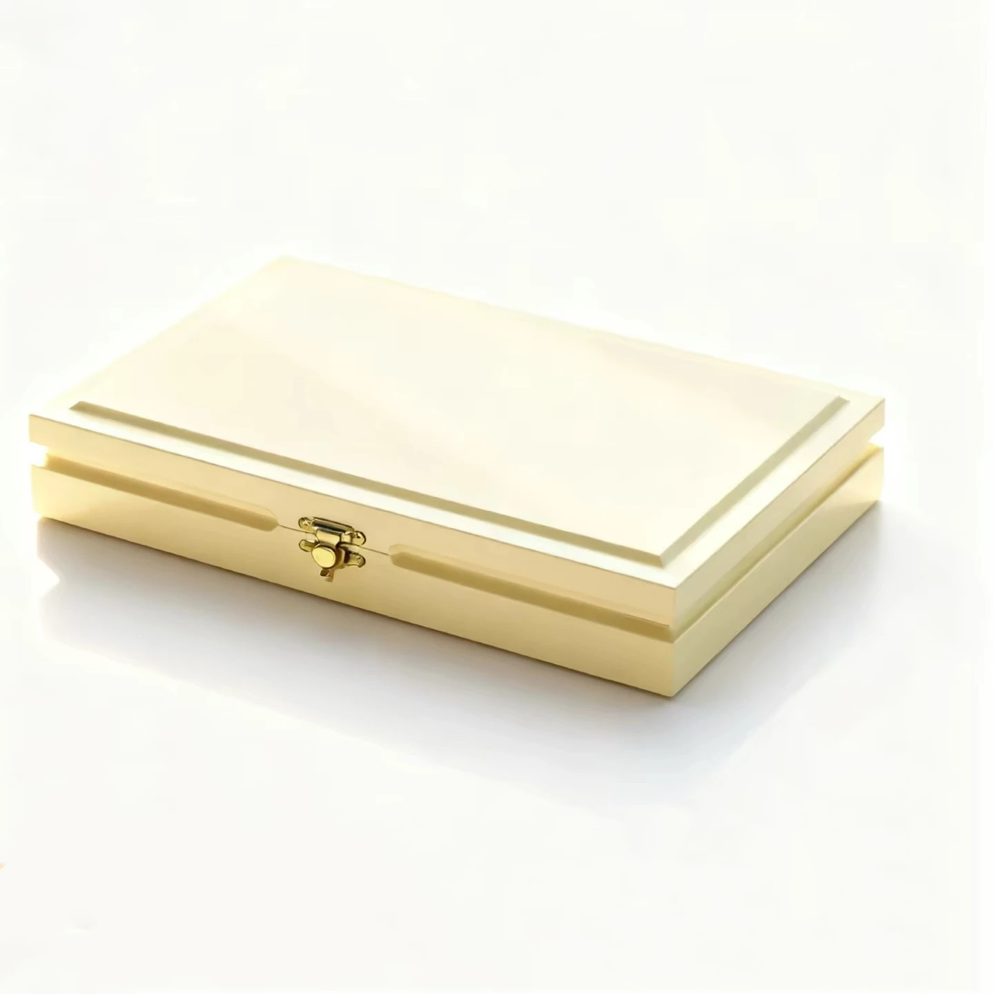 A Light Luxury 10 Pack Travel Moisturizing Cigar Box, A Minimalist Okuman Cigar Box.