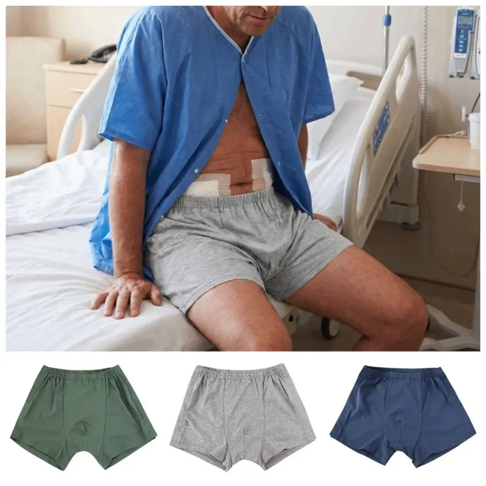 

Удобные в носке мужские трусы-боксеры, моющиеся, эластичные, послеоперационные, мягкие, многофункциональные, с открытыми боковыми вставками.