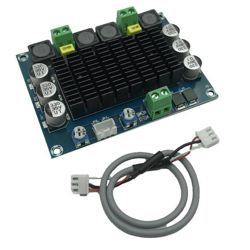 Chassis Built-In Digital Amplifier Board Dual-Channel TDA7498 High-Power High-Definition Rear Amplifier Board Easy Install