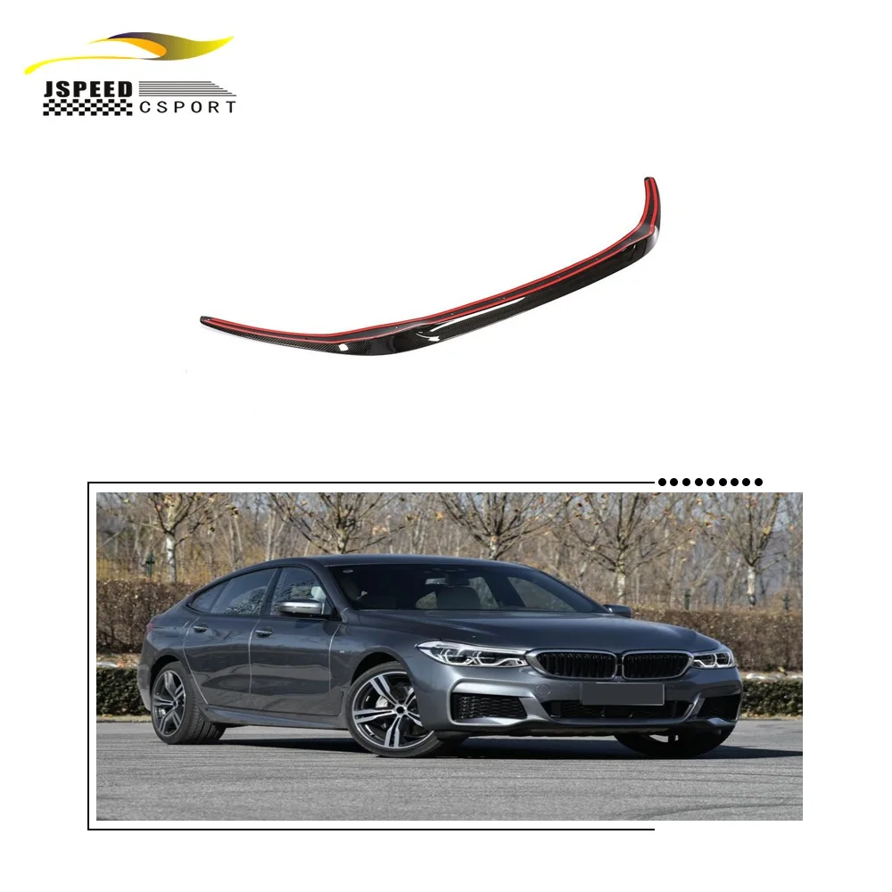 

Подходит для BMW 6 серии GT M- Sport 2017-2019, губа переднего бампера из углеродного волокна