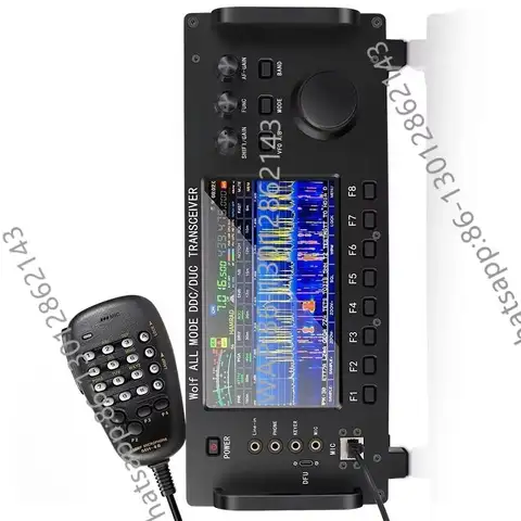 ZT7500 SDR Short Wave Transceiver Wolf HF LF VHF UHF DDC DUC All Mode CB Radio 100W 0-750MHZ Receive Touch Screen