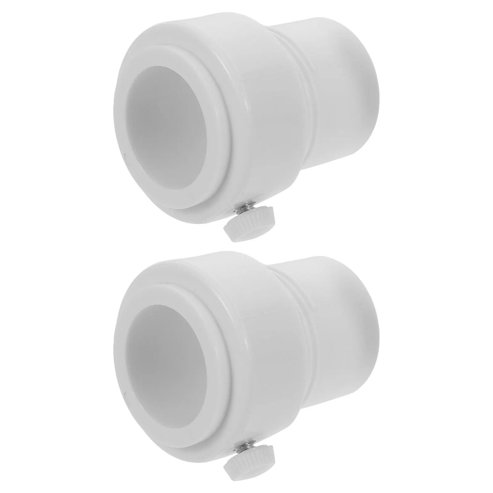 

2Pcs Pool Umbrella Stabilizer Adapter Reducer Insert Sleeve Uv Seawater Resistant Adjustable Shade Mounting Bracket