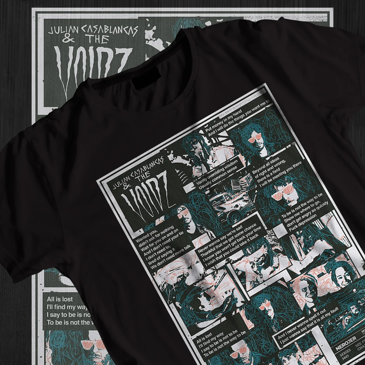 

Epic Themed Anime Girl Printed Tee