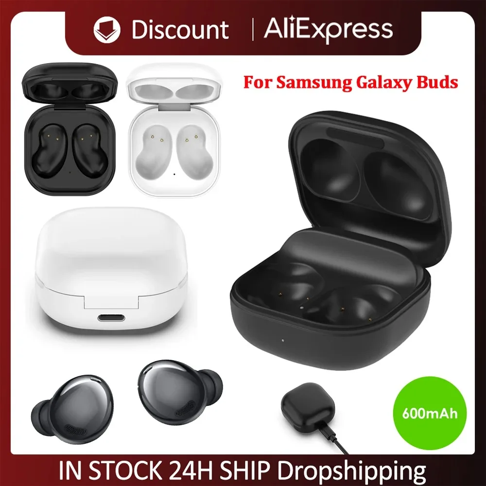 For Samsung Galaxy Buds2 Pro/Buds 2/Buds Pro/Buds Live Wireless Headphone Charger Case Earphone Replacement Charging Box