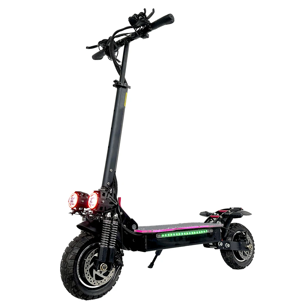 

X6Pro China 2400W dual motor 10-inch foldable maximum speed 65 km/h 52v 21ah battery maximum mileage 70 km electric scooter
