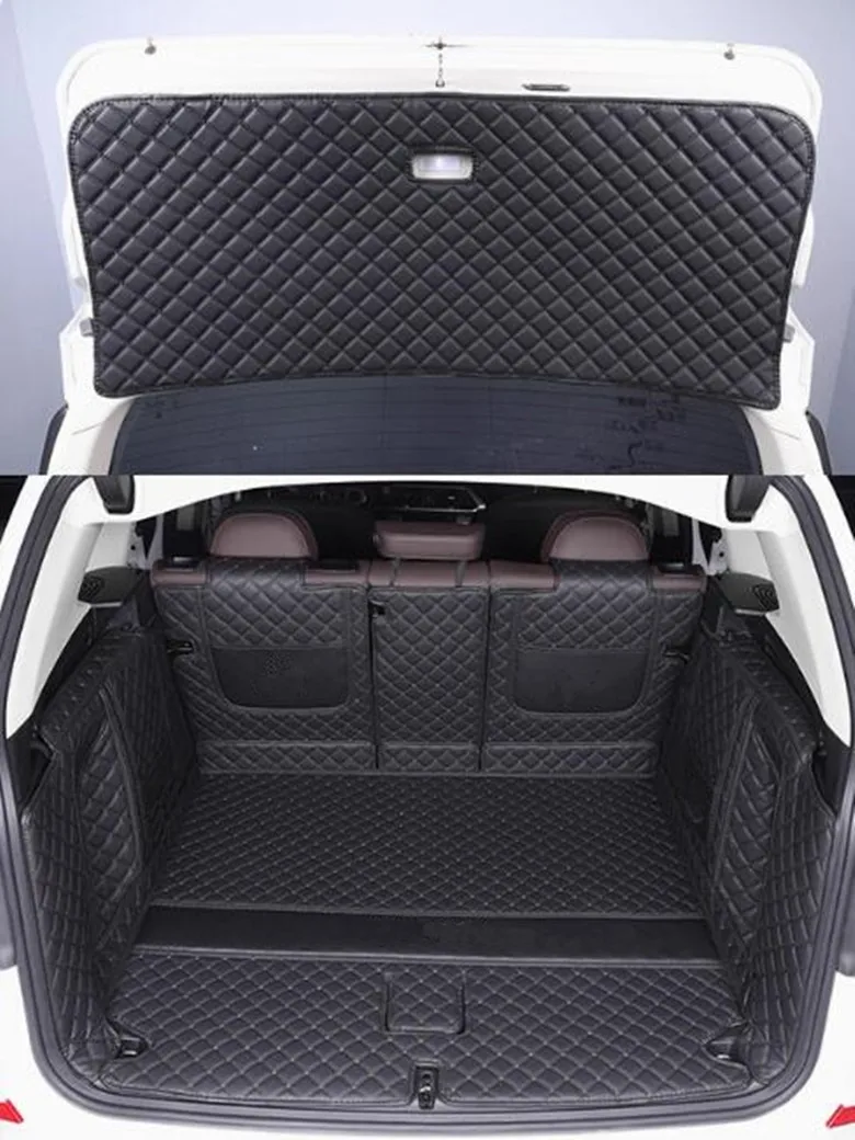 

Коврики в багажник автомобиля на заказ + коврик на заднюю дверь для Mercedes Benz GLB 180 200 220 250 5 мест 7 мест коврик в багажник коврик для багажника чехол