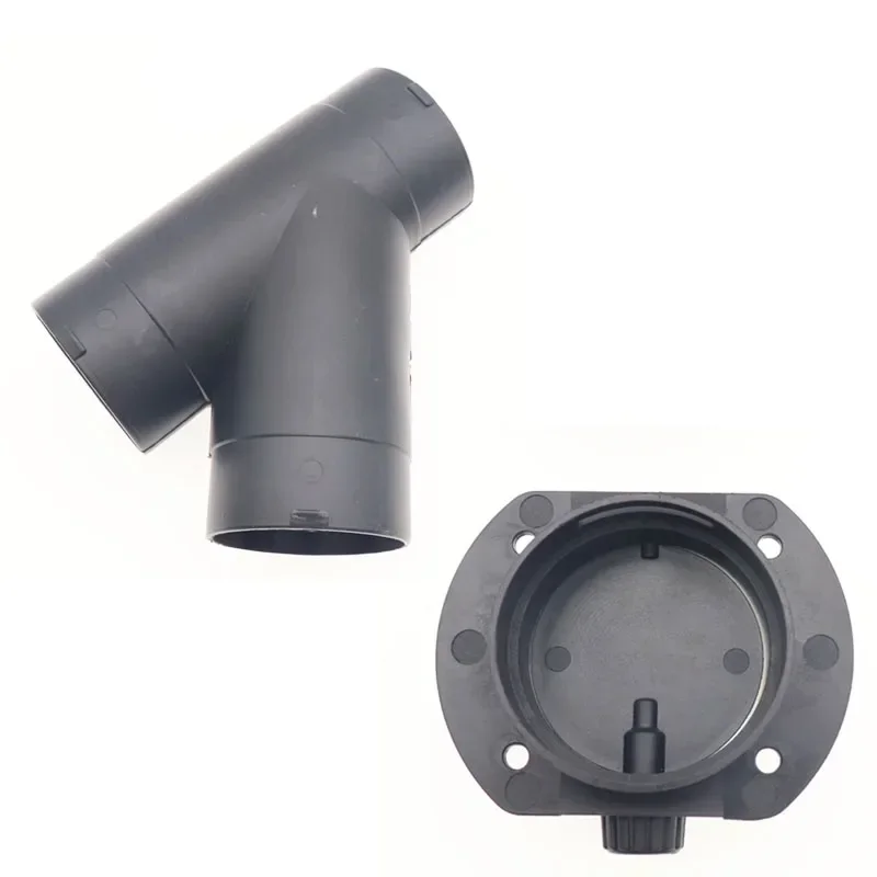 Conector de saída de duto de ventilação de ar, 60mm/75mm, ramo t, para webasto, ar, diesel, aquecedor de estacionamento, exaustão com válvula
