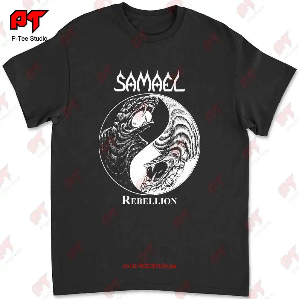 Samael Rebellion Metal Industrial Tiamat Satyricon Lp Cd T-shirt A6K9