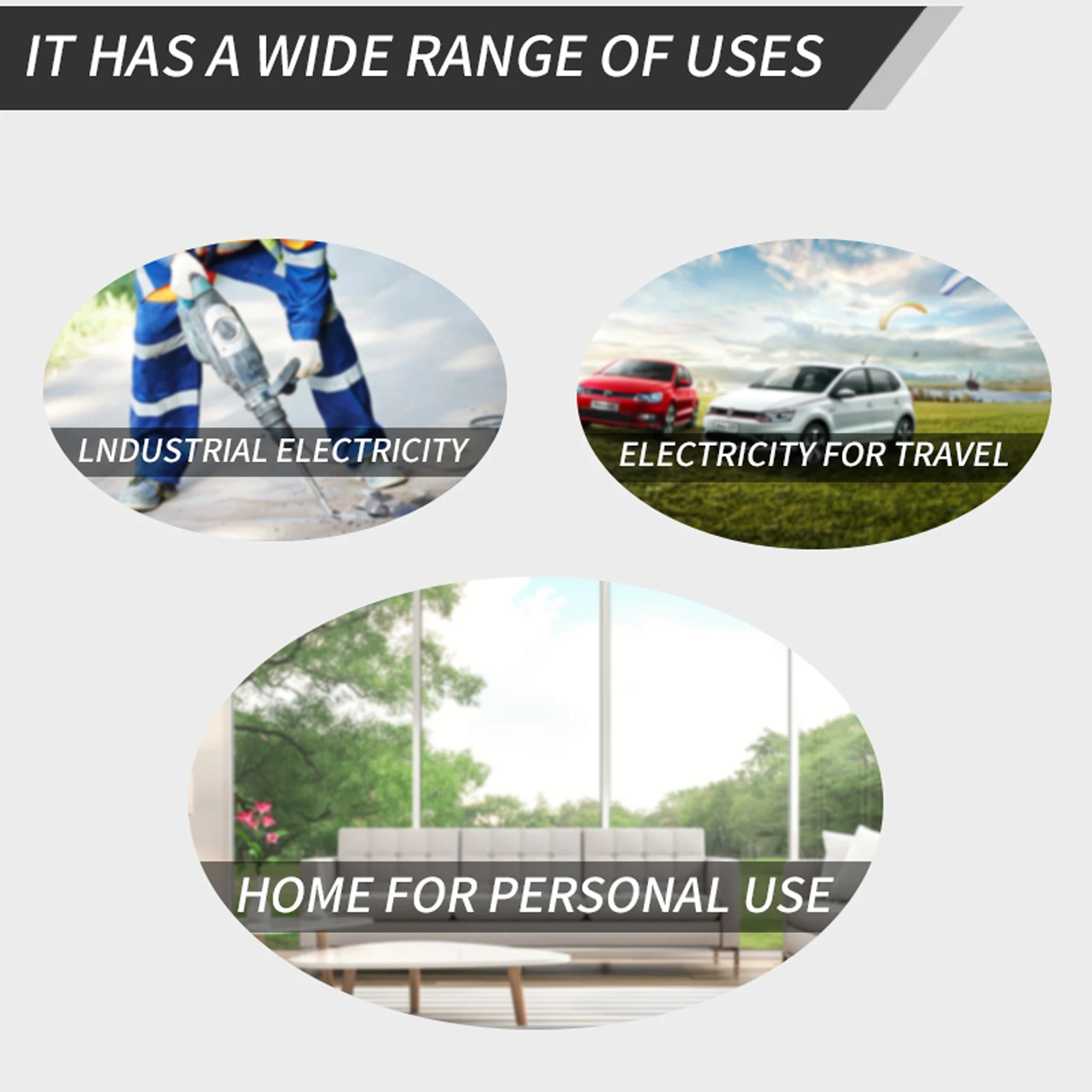 Solar Power Inverter High Efficiency Sine Wave Inverter Home Car RV Solar Power Converter with LCD Display DC 12V to 110V