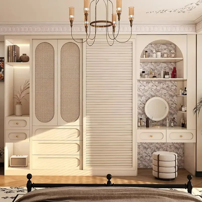 Aesthetic Luxury Modular Wardrobes Wood Orgnizer Organizer Bedroom Wardrobes Cupboard Dressing Armario De Madera Home Furniture