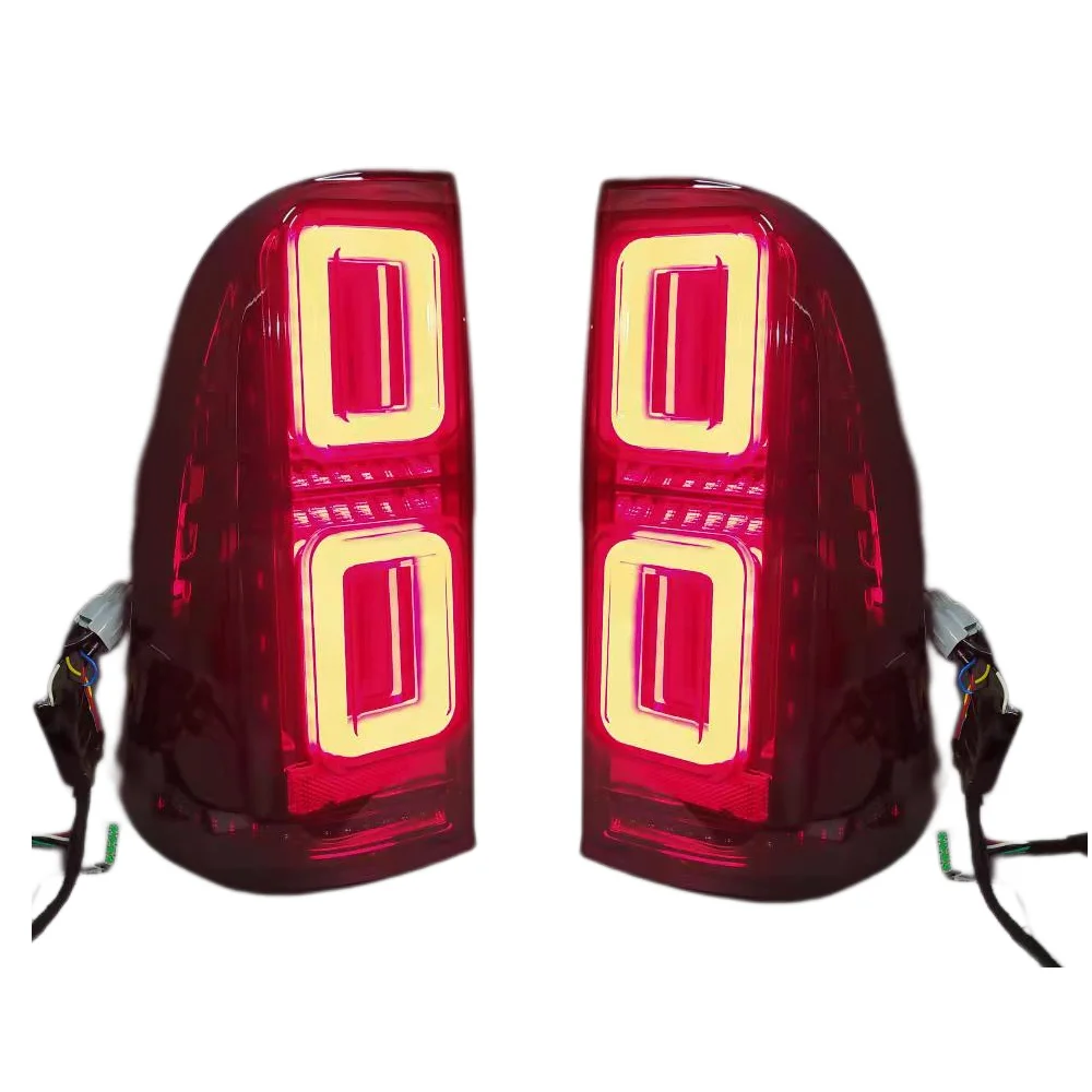 Rear Led Tail Lamps Fit For  2005 2006 2007 2008 2009 2010 2011 2012 2013 2014 Toyota Hilux Vigo Rear Lights Tail Lamps