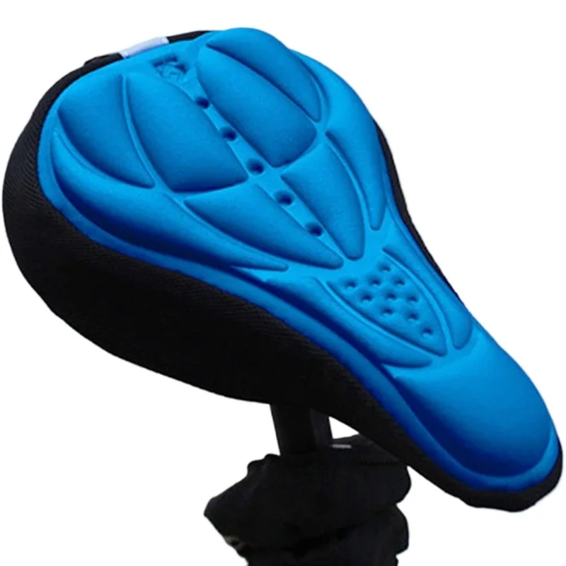 AliExpress 3D Ergonomic Bike Saddle Seat Cover Soft Comfortable Foam Cushion for Cycling Exercise Mountain Road Bicycle Accessories