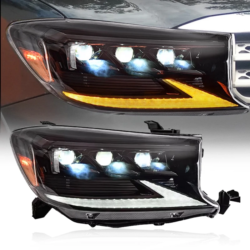 

SXLL For 2008 2009 2010 2011 Projector Headlight Light Emitting Diode Headlight 12v DRL Assembly Auto Parts