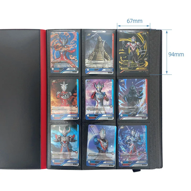 180-Card Card Holder Album Cartoon Anime Map Game Cards Collection Book Gifts Large Capacity Game Collection Binder