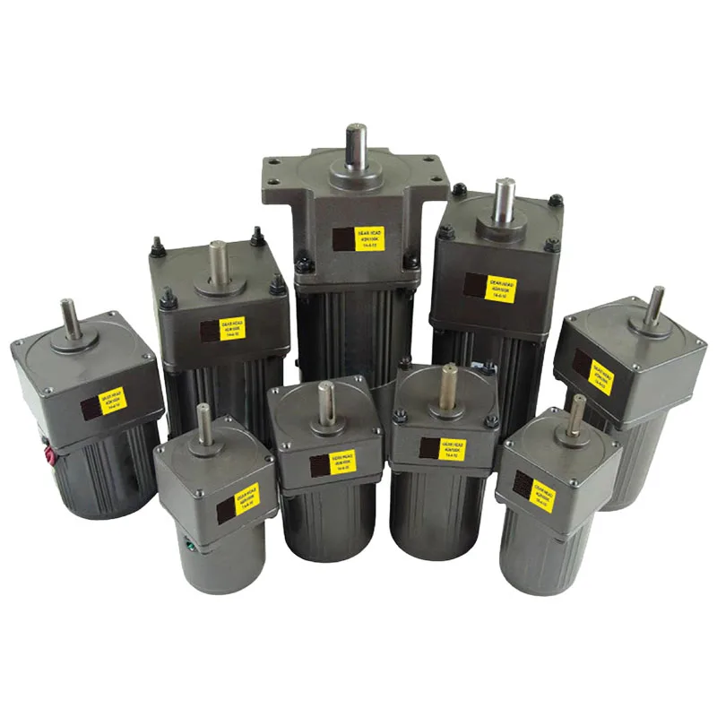 سعر المصنع 7IK400GU-CF محركات التيار المتردد أحادية ثلاثية الطور 1300-1600 دورة في الدقيقة محرك تروس التيار المتردد