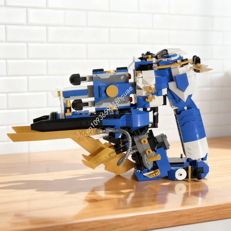 604pcs MOC Steampunk Revolver Ninjago Model Building Blocks Toys Architecture DIY Christmas Gift Assemble Creative Education