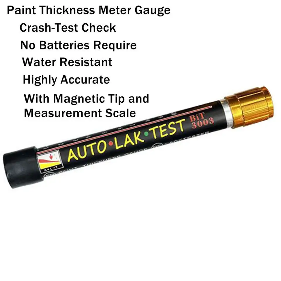 1PC Car Paint Thickness Tester Gauge Auto Paint Cars Paint Crash Check Test Paint Tester With Magnetic Tip Scale, image 3
