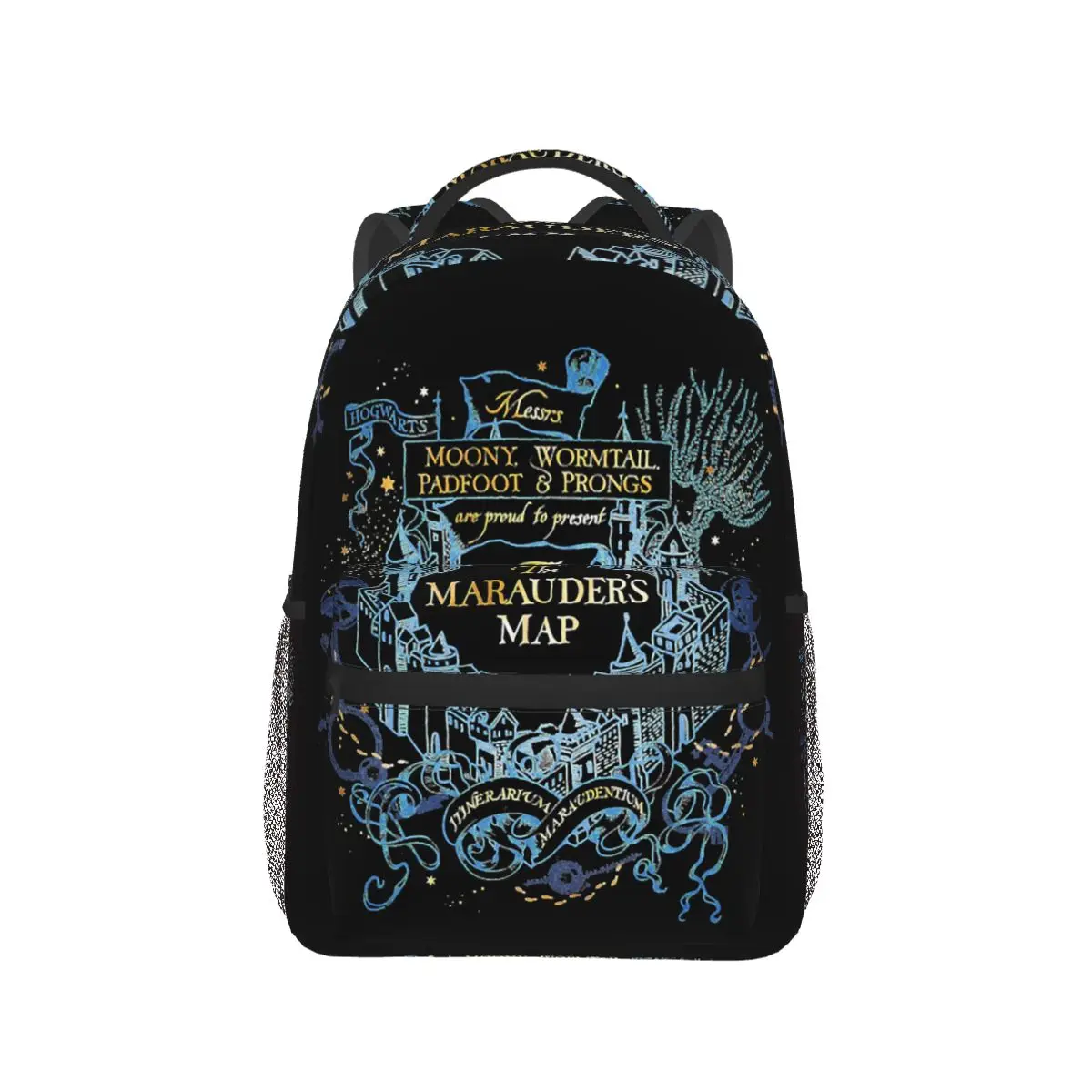 

Бежевый рюкзак с картой Мародерсов, Лидер продаж, рюкзак большой емкости, детская сумка для книг, школьная сумка, сумки на плечо для мужчин и женщин