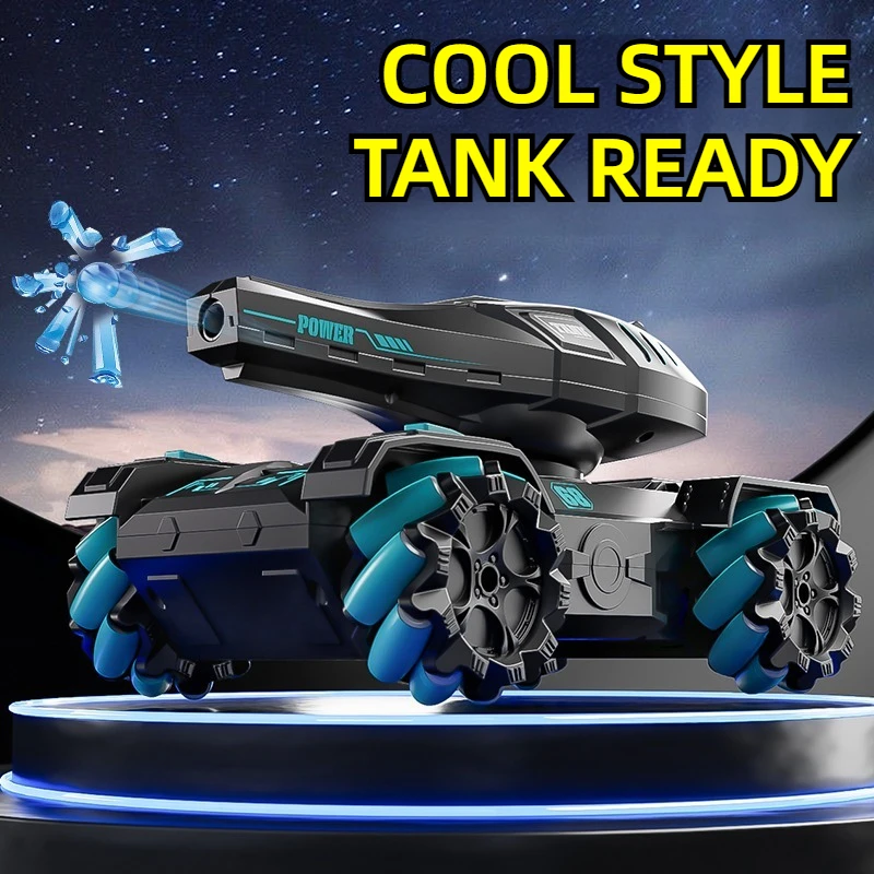 Samochód zdalnie sterowany Super Speed ​​Tank Bomba wodna Samochód Kreatywny pojazd terenowy z napędem na cztery koła Gra wieloosobowa dla dzieci Zabawki bojowe